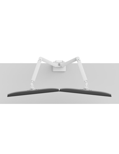 Neomounts DS70-250WH2 Brazo de monitor 17-32" - resorte de gas - Topfix - Tope-a-180°