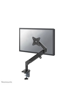 Neomounts DS70-810BL1 Brazo de monitor 17-32" - resorte de gas - ahorro de espacio - Tope-a-180°