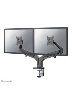 Neomounts DS70-810BL2 Brazo de monitor 17-32" - resorte de gas - ahorro de espacio - Tope-a-180°