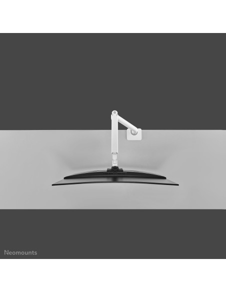 Neomounts DS70S-950WH1 Brazo de monitor 17-49" - resorte de gas - Topfix - Tope-a-180° Neomounts DS70S-950WH1 Brazo de monitor 17-49" - resorte de gas - Topfix - Tope-a-180°