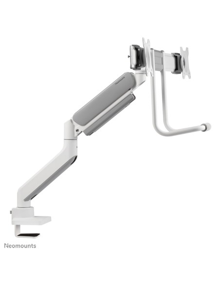 Neomounts DS75-450WH2 Brazo de monitor 17-32" - resorte de gas - Topfix - Tope-a-180°