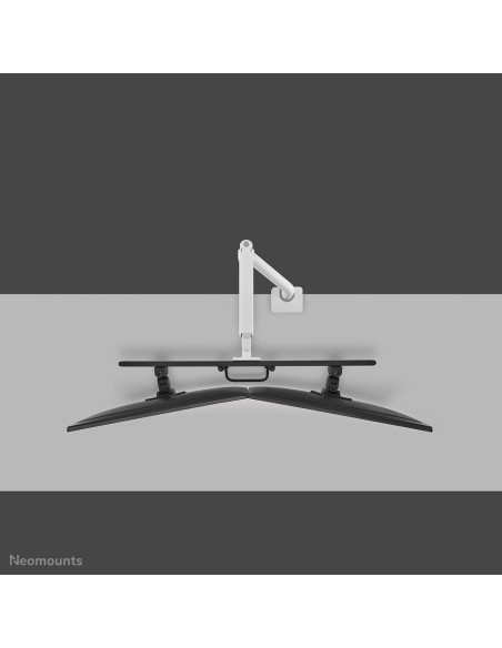 Neomounts DS75S-950WH2 Brazo de monitor 17-32" - resorte de gas - Topfix - Tope-a-180°