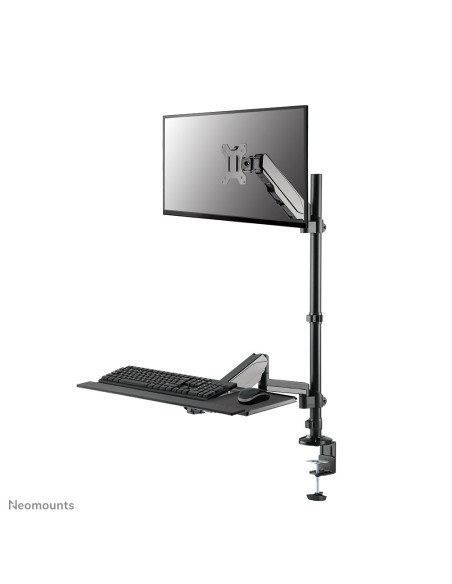 Neomounts DS90-325BL1 Soporte de sobremesa para puesto de trabajo de pie sentado 17-32" - resorte de gas