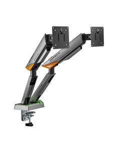 AISENS DT38TSRRGB-349 soporte para monitor 96,5 cm (38") Escritorio Negro, Blanco 2