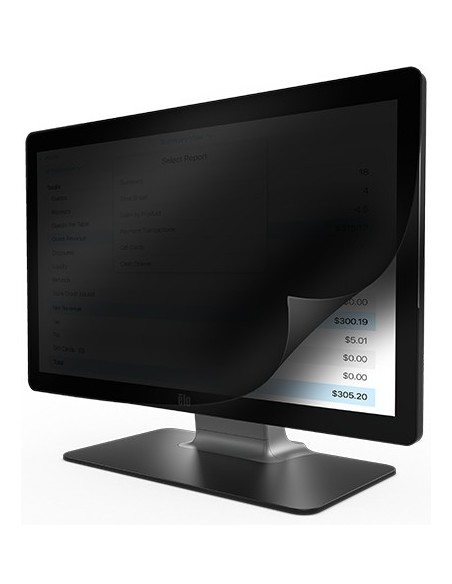 Elo Touch Solutions E352977 filtro para monitor 61 cm (24") Filtro de privacidad para pantallas sin marco