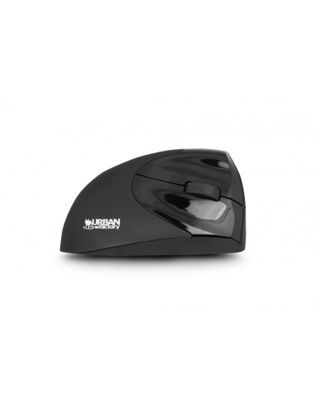 Urban Factory Wireless Ergo ratón Oficina mano derecha RF inalámbrico Óptico 1600 DPI