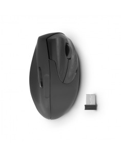 Urban Factory Wireless Ergo ratón Oficina mano derecha RF inalámbrico Óptico 1600 DPI 2