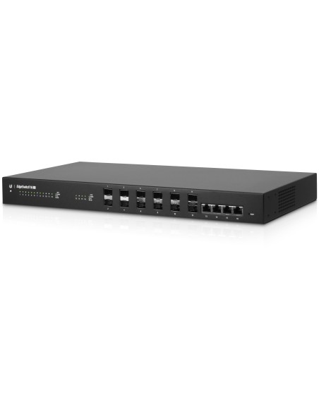 Ubiquiti ES‑16‑XG Gestionado 10G Ethernet (100 1000 10000) 1U Negro