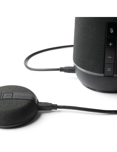 Owl Labs Micrófono de expansión para Meeting Owl 4+ y Meeting Owl 3  amplíe el alcance del audio en espacios más grandes en 8