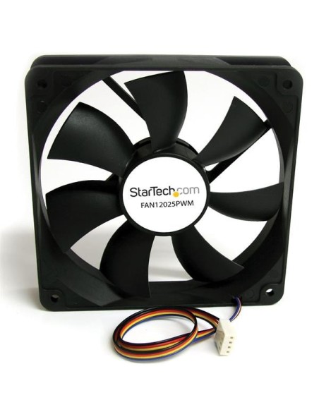 StarTech.com Ventilador de PC 120x25mm con PWM – Conector con Modulación por Ancho de Pulso StarTech.com Ventilador de PC 120x25mm con PWM – Conector con Modulación por Ancho de Pulso