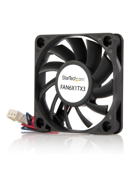 StarTech.com Ventilador Fan para Chasis Caja de Ordenador PC Torre - 60x10mm - Conector TX3 StarTech.com Ventilador Fan para Chasis Caja de Ordenador PC Torre - 60x10mm - Conector TX3