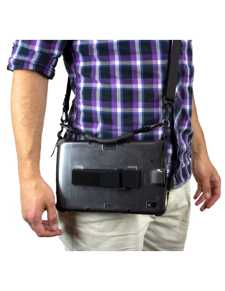 InfoCase FM-SNP-ET4X8-HSTP funda para tablet 20,3 cm (8") Antigolpes Negro