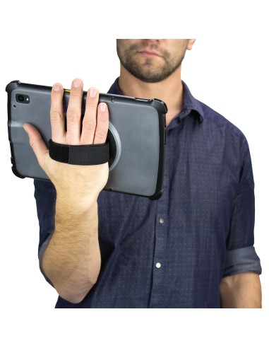 InfoCase FM-SNP-ET4X8-RHS funda para tablet 20,3 cm (8") Negro, Transparente