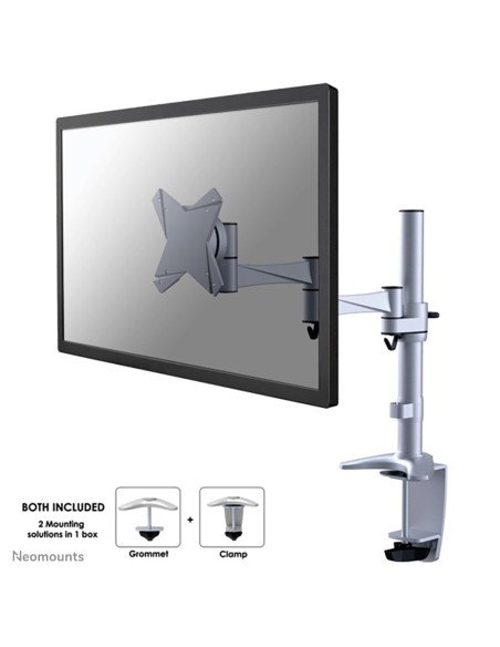 Neomounts FPMA-D1330SILVER Brazo de monitor 10-30"