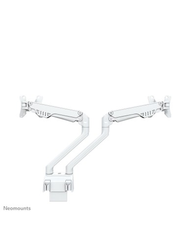 Neomounts FPMA-D750DWHITE2 Brazo de monitor 10-32" - resorte de gas - Topfix - Tope-a-180°
