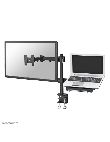 Neomounts FPMA-D960NOTEBOOK Brazo de monitor con soporte para portátil 10-27"