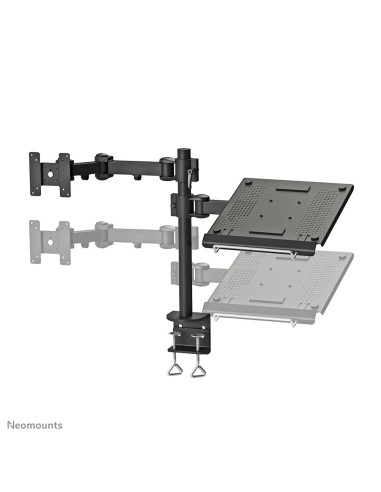 Neomounts FPMA-D960NOTEBOOK Brazo de monitor con soporte para portátil 10-27"