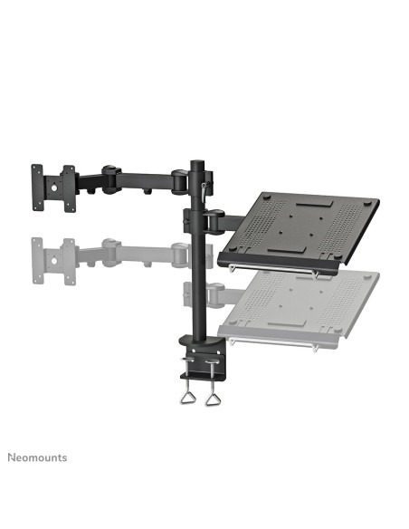 Neomounts FPMA-D960NOTEBOOK Brazo de monitor con soporte para portátil 10-27"