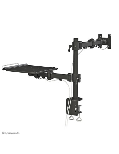 Neomounts FPMA-D960NOTEBOOK Brazo de monitor con soporte para portátil 10-27"