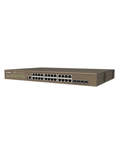 IP-COM Networks G5328P-24-410W switch Gestionado L3 Gigabit Ethernet (10 100 1000) Energía sobre Ethernet (PoE) 1U Negro