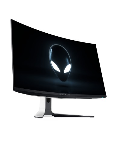 Alienware AW3225QF pantalla para PC 81,3 cm (32") 3840 x 2160 Pixeles 4K Ultra HD QD-OLED Negro, Blanco