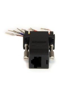 StarTech.com Adaptador Conversor Modular Serie de DB9 a RJ45 - Macho a Hembra 2