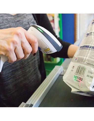 Datalogic Gryphon I GD4500 Lector de códigos de barras portátil 1D 2D Blanco