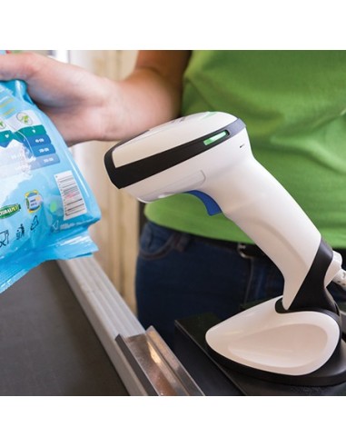 Datalogic Gryphon I GD4500 Lector de códigos de barras portátil 1D 2D Blanco