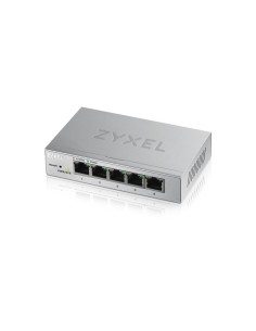 Zyxel GS1200-5 Gestionado Gigabit Ethernet (10 100 1000) Plata