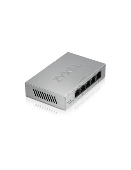 Zyxel GS1200-5 Gestionado Gigabit Ethernet (10 100 1000) Plata