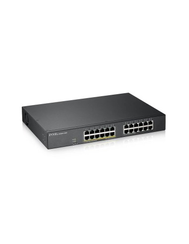 Zyxel GS1900-24EP Gestionado L2 Gigabit Ethernet (10 100 1000) Energía sobre Ethernet (PoE) Negro