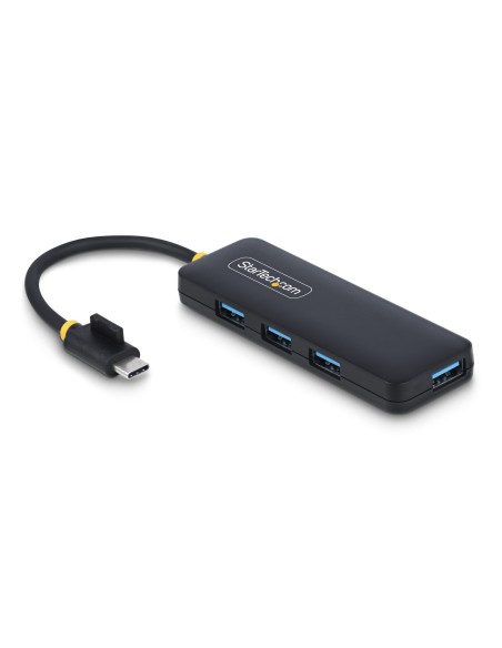 StarTech.com Hub USB-C de 4 Puertos - Ladrón USB Tipo C a 4 Puertos USB-A - Alimentado por el Bus - USB 3.0 de 5Gbps - Hub StarTech.com Hub USB-C de 4 Puertos - Ladrón USB Tipo C a 4 Puertos USB-A - Alimentado por el Bus - USB 3.0 de 5Gbps - Hub
