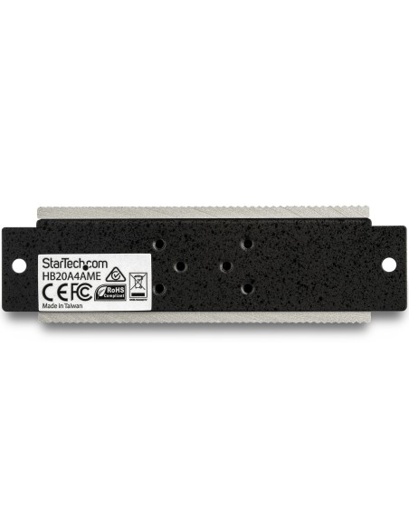 StarTech.com Concentrador USB 2.0 de 4 Puertos - Hub Industrial de Metal(4xUSB-A) con ESD y Protección contra Picos - StarTech.com Concentrador USB 2.0 de 4 Puertos - Hub Industrial de Metal(4xUSB-A) con ESD y Protección contra Picos -