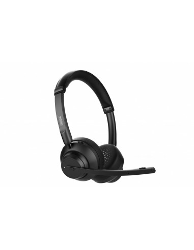 Urban Factory MOVEE PRO Auriculares Inalámbrico Diadema Juego USB Tipo C Bluetooth Base de carga Negro