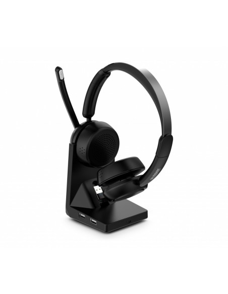 Urban Factory MOVEE MAX Auriculares Inalámbrico Diadema Juego USB tipo A Bluetooth Base de carga Negro