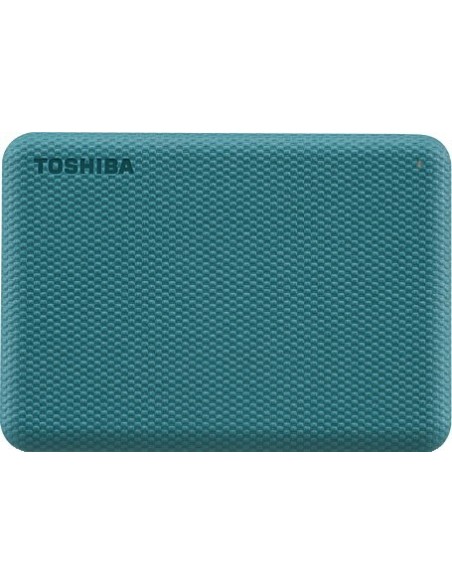 Toshiba Canvio Advance disco duro externo 2 TB 2.5" Micro-USB B 3.2 Gen 1 (3.1 Gen 1) Verde