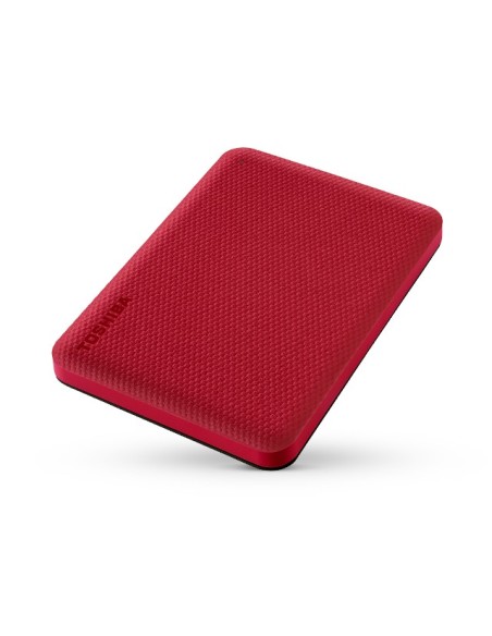 Toshiba Canvio Advance disco duro externo 2 TB 2.5" USB tipo A 2.0 3.2 Gen 1 (3.1 Gen 1) Rojo