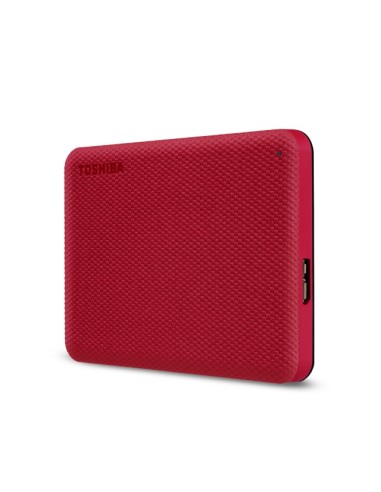 Toshiba Canvio Advance disco duro externo 2 TB 2.5" USB tipo A 2.0 3.2 Gen 1 (3.1 Gen 1) Rojo