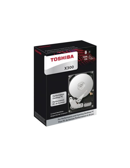Toshiba X300 disco duro interno 10 TB 7200 RPM 256 MB 3.5" SATA