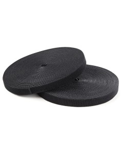 StarTech.com Bobina de 7,6m de Gancho y Bucle - Tiras Reutilizables de Gancho y Bucle - Cinta Sujetacables - Envolturas
