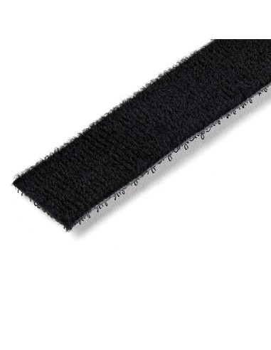 StarTech.com Bobina de 7,6m de Gancho y Bucle - Tiras Reutilizables de Gancho y Bucle - Cinta Sujetacables - Envolturas