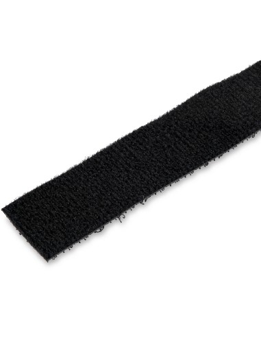 StarTech.com Bobina de 15,2m de Gancho y Bucle - Tiras Reutilizables de Gancho y Bucle - Cinta Sujetacables - Envolturas