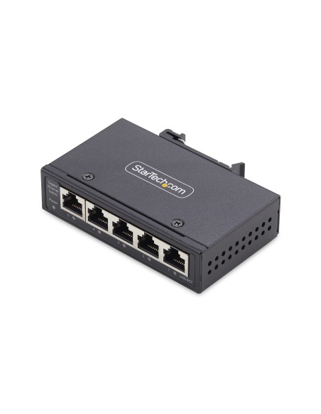 StarTech.com Switch Ethernet Industrial de 5 Puertos no Gestionado IP30 - Ethernet 100 1000 - Montaje en Pared o Carril DIN - StarTech.com Switch Ethernet Industrial de 5 Puertos no Gestionado IP30 - Ethernet 100 1000 - Montaje en Pared o Carril DIN -