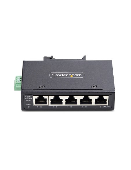 StarTech.com Switch Ethernet Industrial de 5 Puertos no Gestionado IP30 - Ethernet 100 1000 - Montaje en Pared o Carril DIN - StarTech.com Switch Ethernet Industrial de 5 Puertos no Gestionado IP30 - Ethernet 100 1000 - Montaje en Pared o Carril DIN -