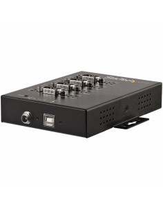 StarTech.com Adaptador Hub Serie RS232 RS485 RS422 a 4 puertos USB - Convertidor Ladrón USB 2.0 a Serial DB9 - IP30 - de