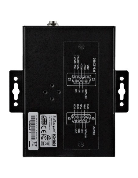 StarTech.com Adaptador Hub Serie RS232 RS485 RS422 a 4 puertos USB - Convertidor Ladrón USB 2.0 a Serial DB9 - IP30 - de StarTech.com Adaptador Hub Serie RS232 RS485 RS422 a 4 puertos USB - Convertidor Ladrón USB 2.0 a Serial DB9 - IP30 - de