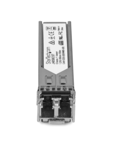StarTech.com Paquete de 10 Módulos SFP Compatibles con HPE J4858C - 1000BASE-SX - Fibra Multimodo MMF de 1 GbE - SFP Ethernet