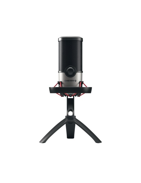 CHERRY UM 6.0 ADVANCED Negro, Plata Micrófono de superficie para mesa