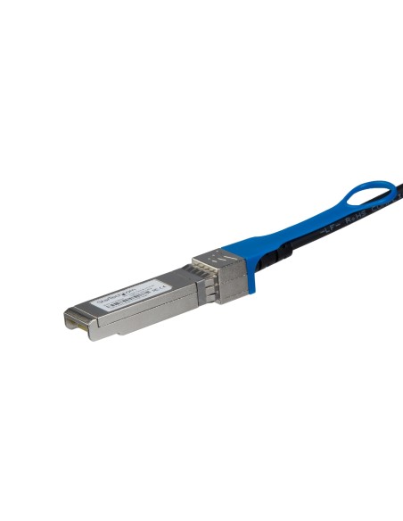 StarTech.com Cable de 0,65m Twinax Direct-Attach SFP+ a SFP+ Compatible con HPE JD095C - de Cobre SFP+ 10GbE - DAC StarTech.com Cable de 0,65m Twinax Direct-Attach SFP+ a SFP+ Compatible con HPE JD095C - de Cobre SFP+ 10GbE - DAC
