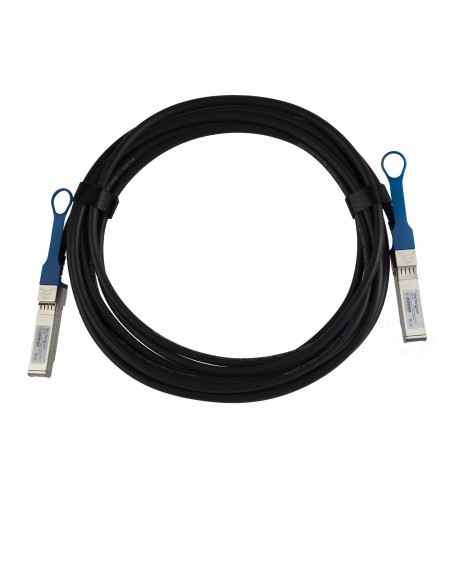 StarTech.com Cable de 5m Twinax Direct-Attach SFP+ a SFP+ 10G Compatible con HPE JG081C - de Cobre SFP+ 10GbE - DAC StarTech.com Cable de 5m Twinax Direct-Attach SFP+ a SFP+ 10G Compatible con HPE JG081C - de Cobre SFP+ 10GbE - DAC